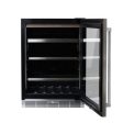 Silhouette SPRBC052D3SSP Silhouette Pro Gen 3 - 24  Built-In Beverage Center Panel-Ready For Cheap