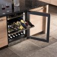 Silhouette SPRWC052D3SSP Silhouette Pro Gen 3 - 24  Built-In Wine Cellar Panel-Ready For Cheap