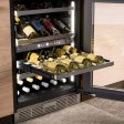 Silhouette SPRWC052D3SSP Silhouette Pro Gen 3 - 24  Built-In Wine Cellar Panel-Ready For Cheap