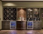 True Residential TWC24DZROGC 24 Inch Dual Zone Overlay Glass Door Right Hinge Undercounter Wine Cabinet Hot on Sale