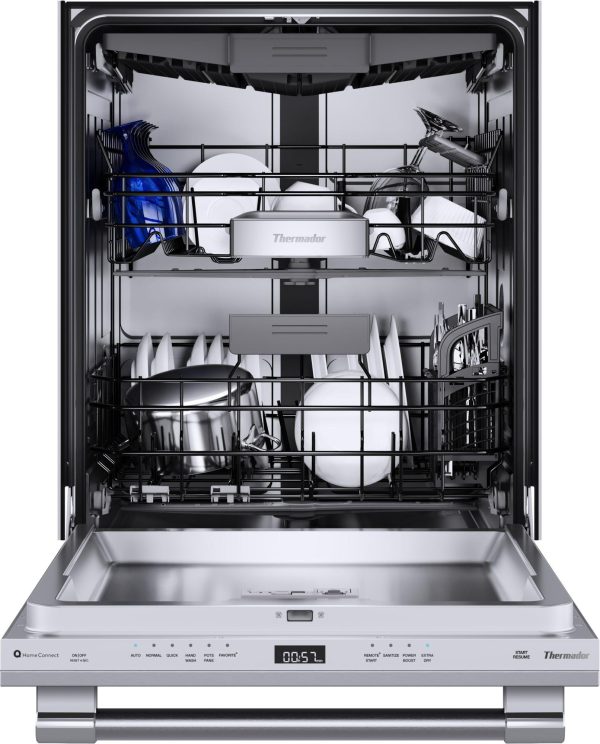 Thermador DWHD640EFP Dishwasher 24   Stainless Steel on Sale