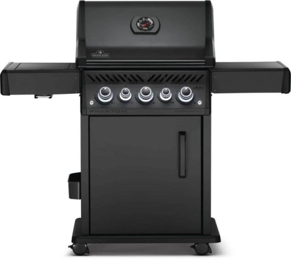 Napoleon Bbq RSE425RSIBNK1PHM Phantom Rogue Se 425 Rsib With Infrared Side And Rear Burners , Natural Gas, Satin Black Fashion