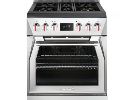 Forzacucina FR304DF 30 Professional Dual Fuel Range Fashion