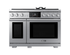 Dacor DOP48T963DS 48  Dual-Fuel Range, Silver Stainless, Natural Gas Liquid Propane Hot on Sale