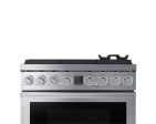 Dacor DOP36T86DLS Transitional 36  Dual-Fuel Range, Silver Stainless Steel, Natural Gas Liquid Propane Supply