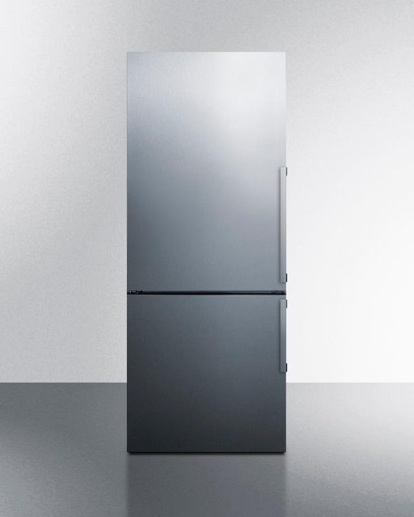 Summit FFBF286SSLHD 28  Wide Bottom Freezer Refrigerator Hot on Sale