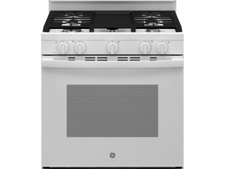 Ge Appliances GGF500PVWW Ge® 30  Free-Standing Gas Range With Crisp Mode For Discount