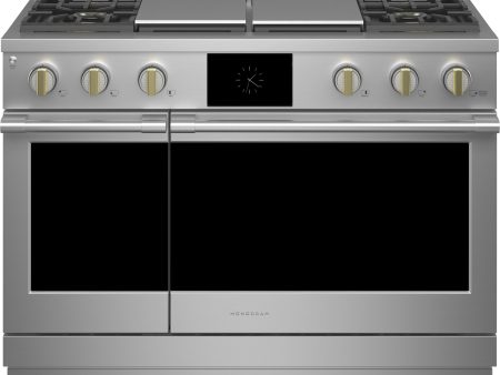 Monogram ZDP484NGTSS Monogram 48  Dual-Fuel Professional Range With 4 Burners, Grill, And Griddle For Cheap