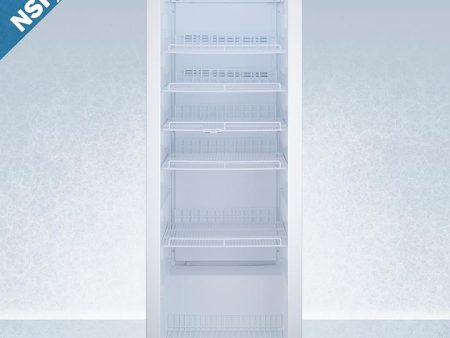 Summit ACR1322GNSF456LHD 24  Wide Upright Healthcare Refrigerator, Certified To Nsf Ansi 456 Vaccine Storage Standard Fashion