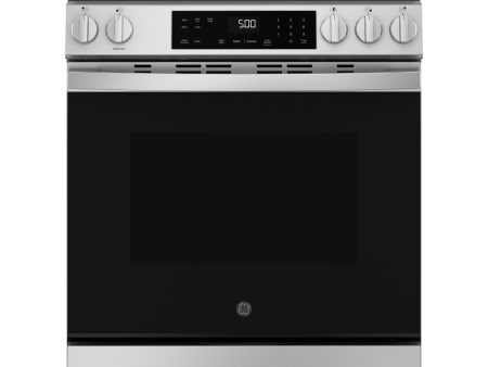 Ge Appliances GGS500PVSS Ge® 30  Slide-In Front-Control Gas Range With Crisp Mode Supply