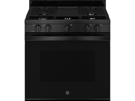 Ge Appliances GGF500PVBB Ge® 30  Free-Standing Gas Range With Crisp Mode For Cheap