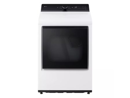 Lg DLE8400WE 7.3 Cu. Ft. Ultra Large Capacity Rear Control Electric Dryer With Lg Easyload™ Door And Ai Sensing For Sale