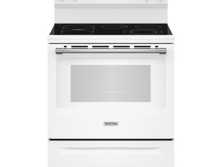 Maytag MFES6030RW 30-Inch Wide Electric Range With No Preheat Air Fry And Air Baking - 5.3 Cu. Ft. Sale