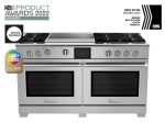 Bluestar BSDF606G 60  Dual Fuel Range With 24  Griddle on Sale