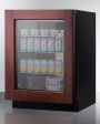 Summit ASDG2411PNR 24  Wide Built-In Beverage Center, Ada Compliant (Panel Not Included) Hot on Sale