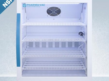 Summit ARG61PVBIADA456 6 Cu.Ft. Ada Height Vaccine Refrigerator, Certified To Nsf Ansi 456 Vaccine Storage Standard Online