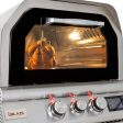 Blaze Grills BLZ26PZOVNNG Blaze 26-Inch Gas Outdoor Pizza Oven With Rotisserie, With Fuel Type - Natural Gas For Cheap