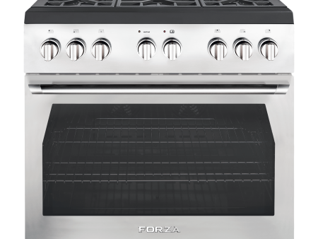 Forzacucina FR366SE 36 Professional Gas Range Se Discount