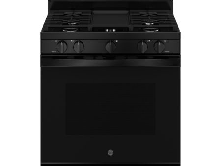 Ge Appliances GGF600AVBB Ge® 30  Free-Standing Gas Convection Range With No Preheat Air Fry And Easywash™ Oven Tray Discount