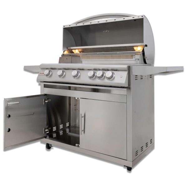 Blaze Grills BLZ5LTE3NG Blaze 40-Inch 5-Burner Premium Lte+ Gas Grill With Rear Burner And Built-In Lighting System, With Fuel Type - Natural Gas For Cheap