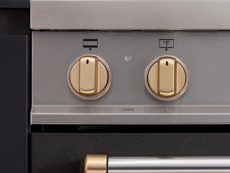 Bertazzoni DSMASIKSG Satin Gold 11 Knobs Induction Hot on Sale