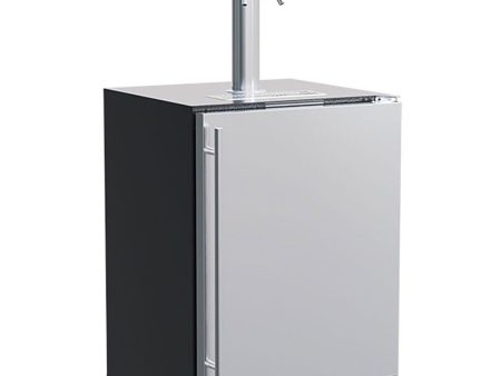 Marvel MLKR224SSB1A 24-In Built-In Dispenser With Twin Beer & Beverage Tap With Door Style - Stainless Steel, Dispenser Type - Twin Beer Online now